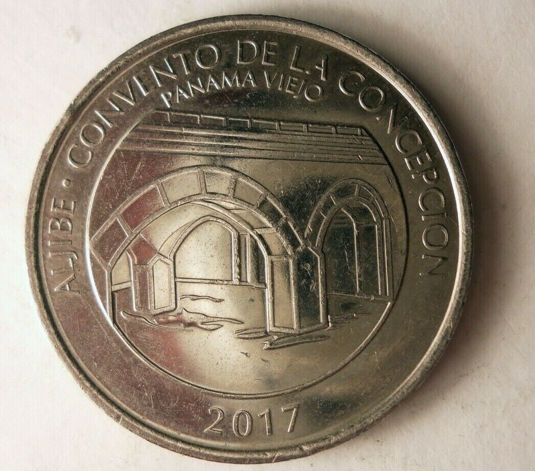 2017 Panama 1/2 Balboa - Concepcion - Excellent Coin - Panama Bin #2